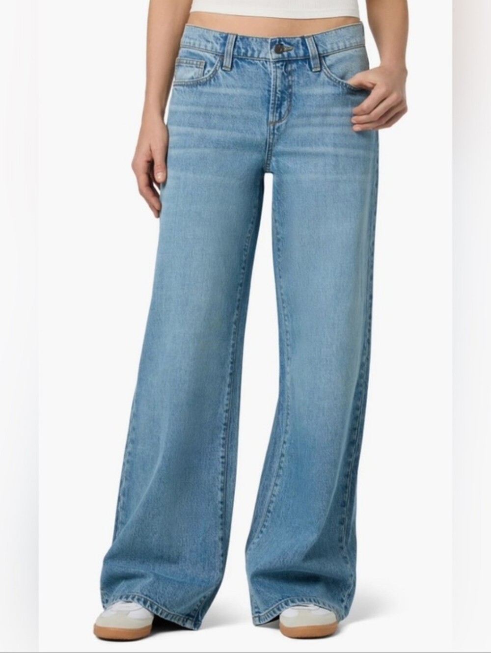 Joe's Low Rise Wide Legs Jeans, "Hanoi" Cut, Women's 30x32